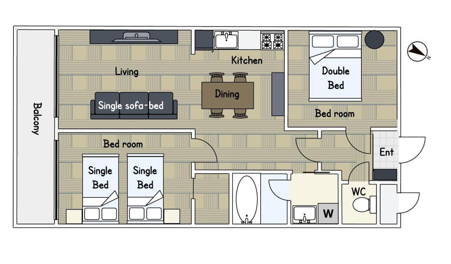 Chiba Nishi-funabashi #mu1 Apartment Funabashi